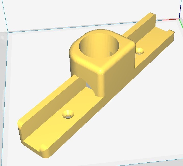 STL file 3/4 Inch Quarter Round Coping Jig (guide for cutting inside